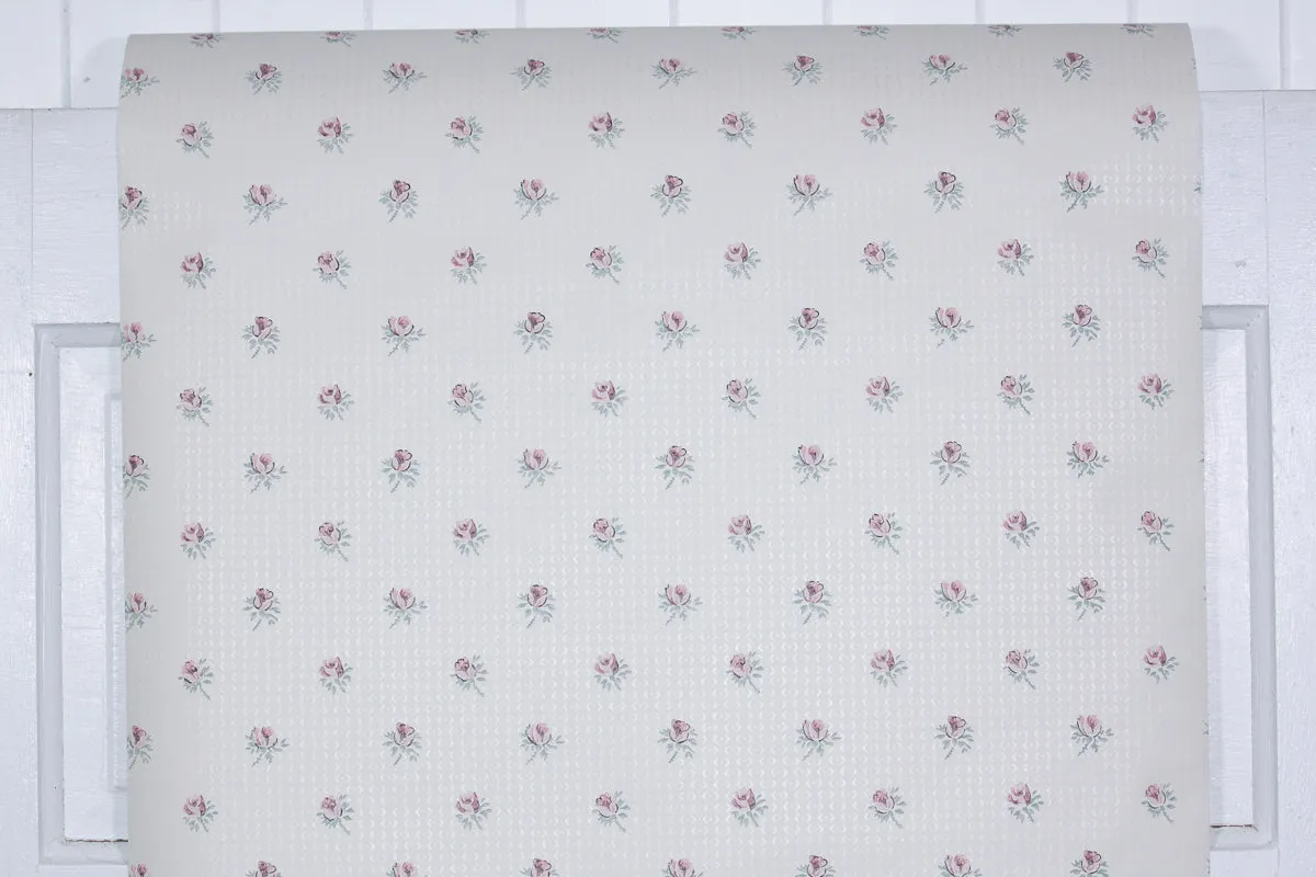 1980s | 1990s Floral Vintage Wallpaper