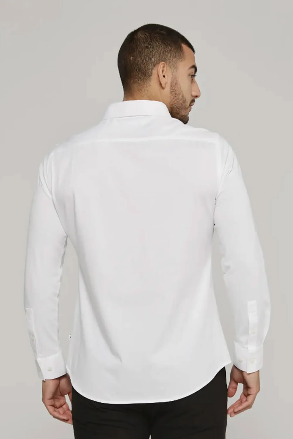 7Diamonds Girona Shirt for Men in White | SMKL-7777-WHT