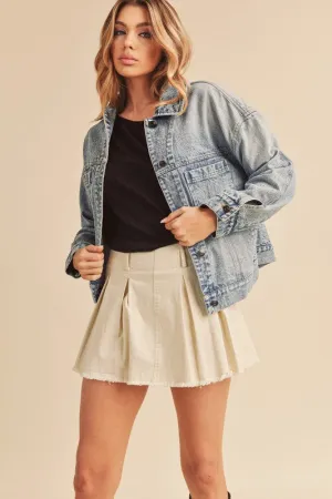 Aemi   Co Gayla Denim Jacket