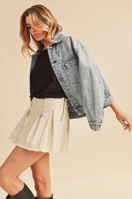 Aemi   Co Gayla Denim Jacket