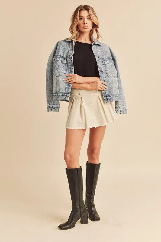 Aemi   Co Gayla Denim Jacket