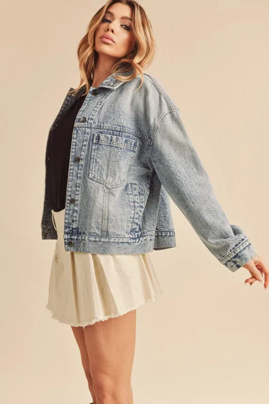 Aemi   Co Gayla Denim Jacket