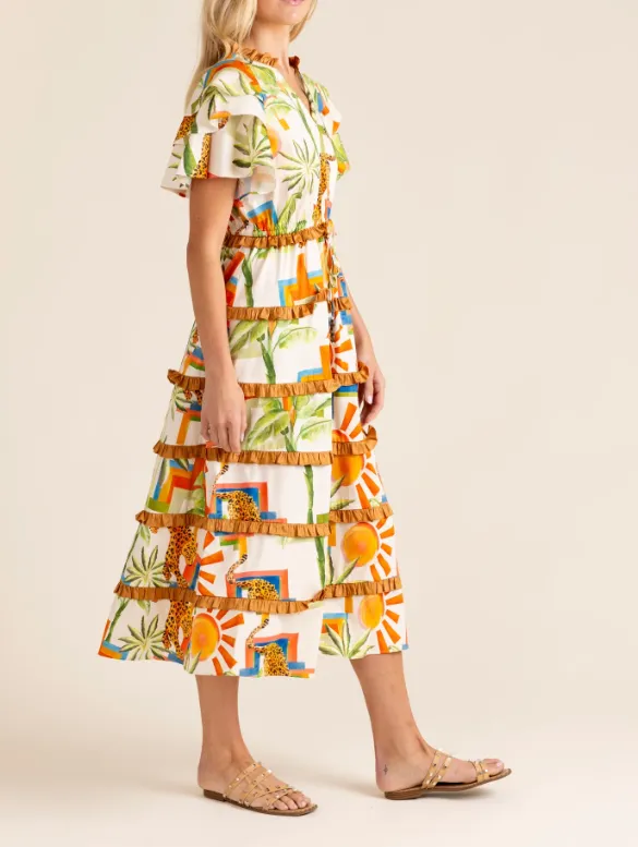 Alden Adair Yasmine Dress - Sahara