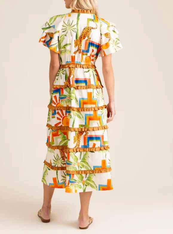 Alden Adair Yasmine Dress - Sahara