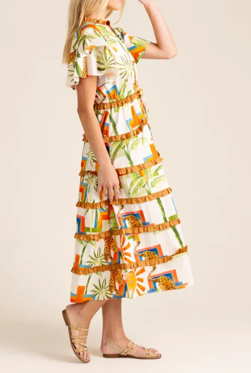 Alden Adair Yasmine Dress - Sahara