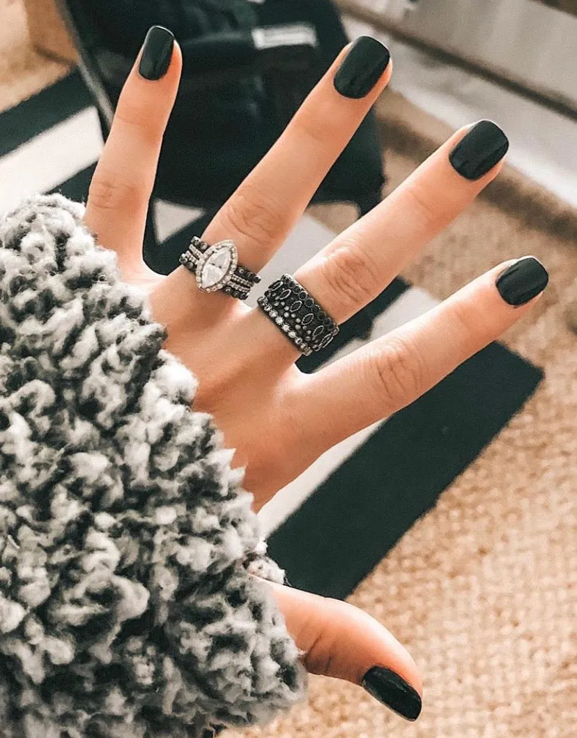 Alternating Stack Band Ring