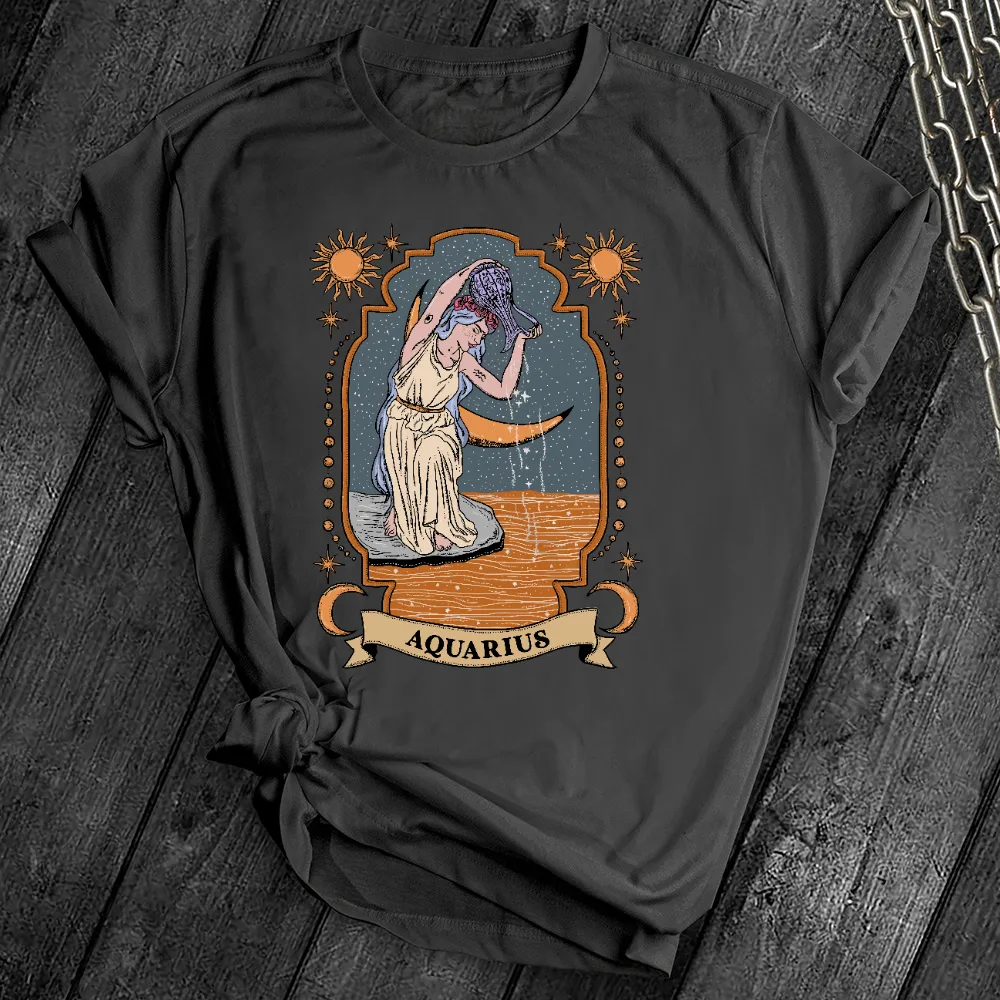 Aquarius Zodiac Tee