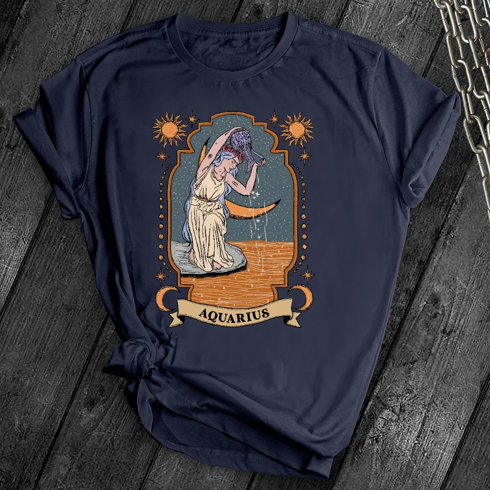 Aquarius Zodiac Tee