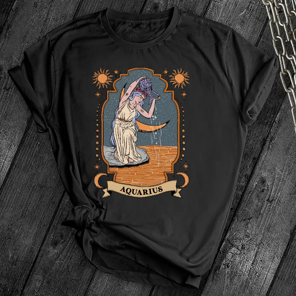 Aquarius Zodiac Tee