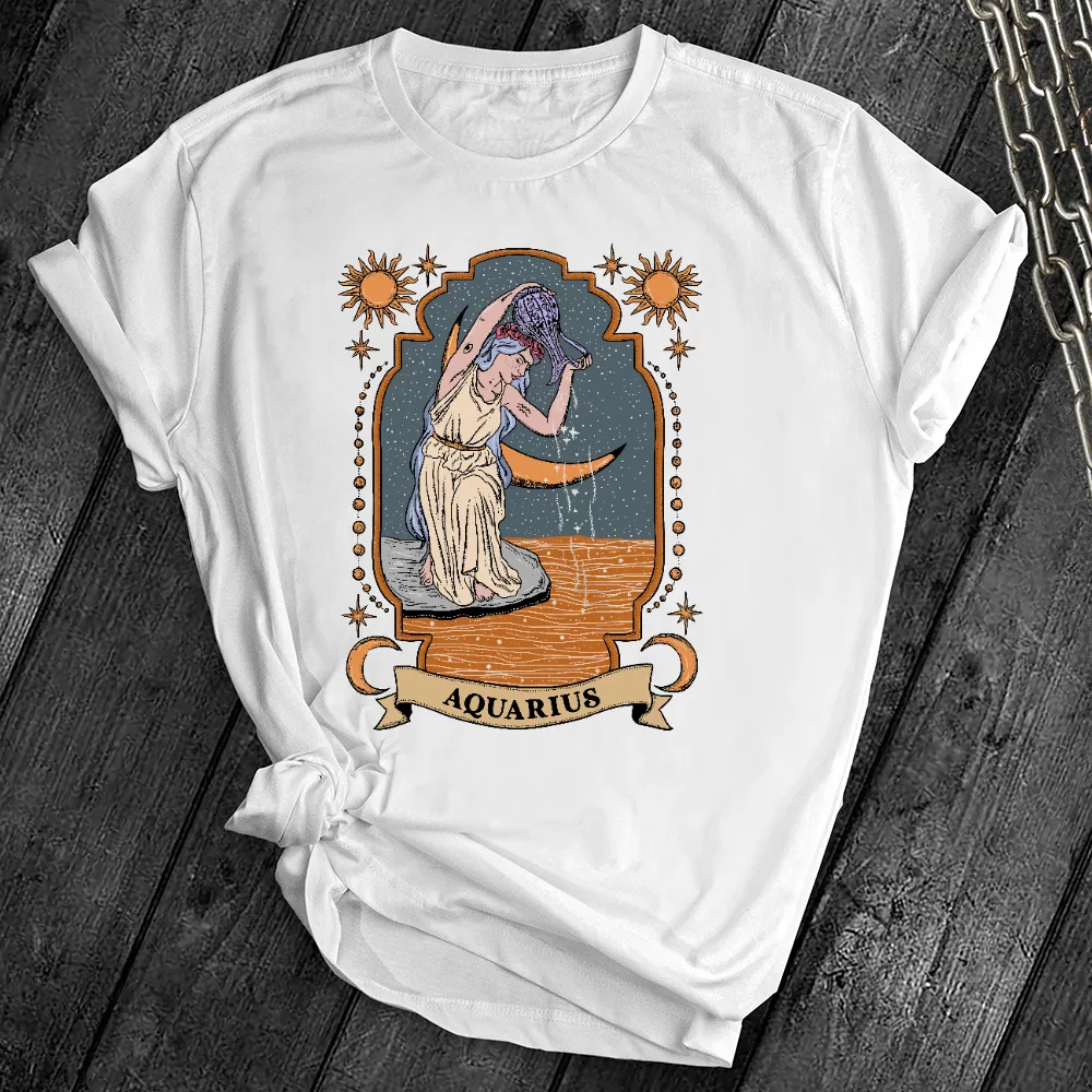 Aquarius Zodiac Tee