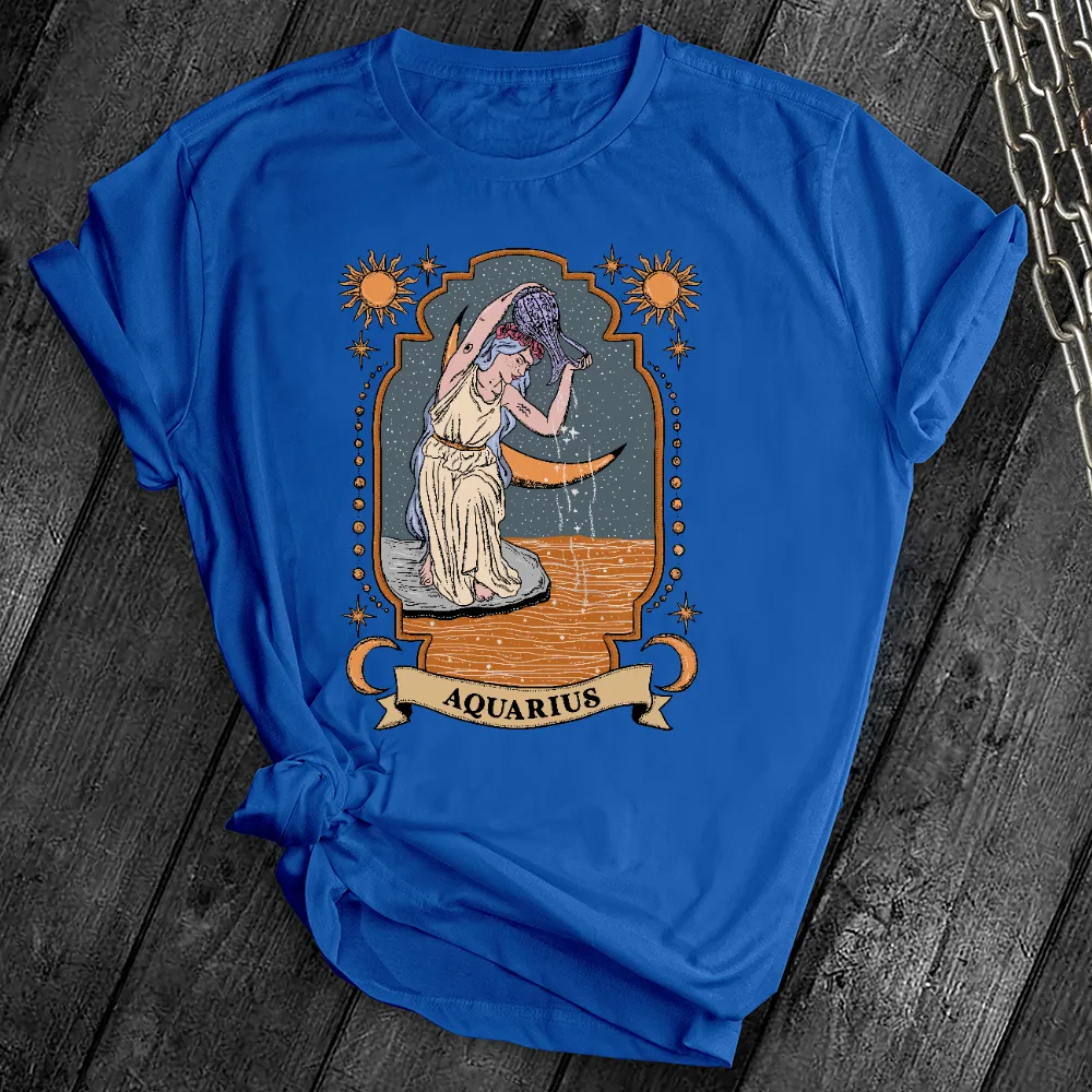 Aquarius Zodiac Tee