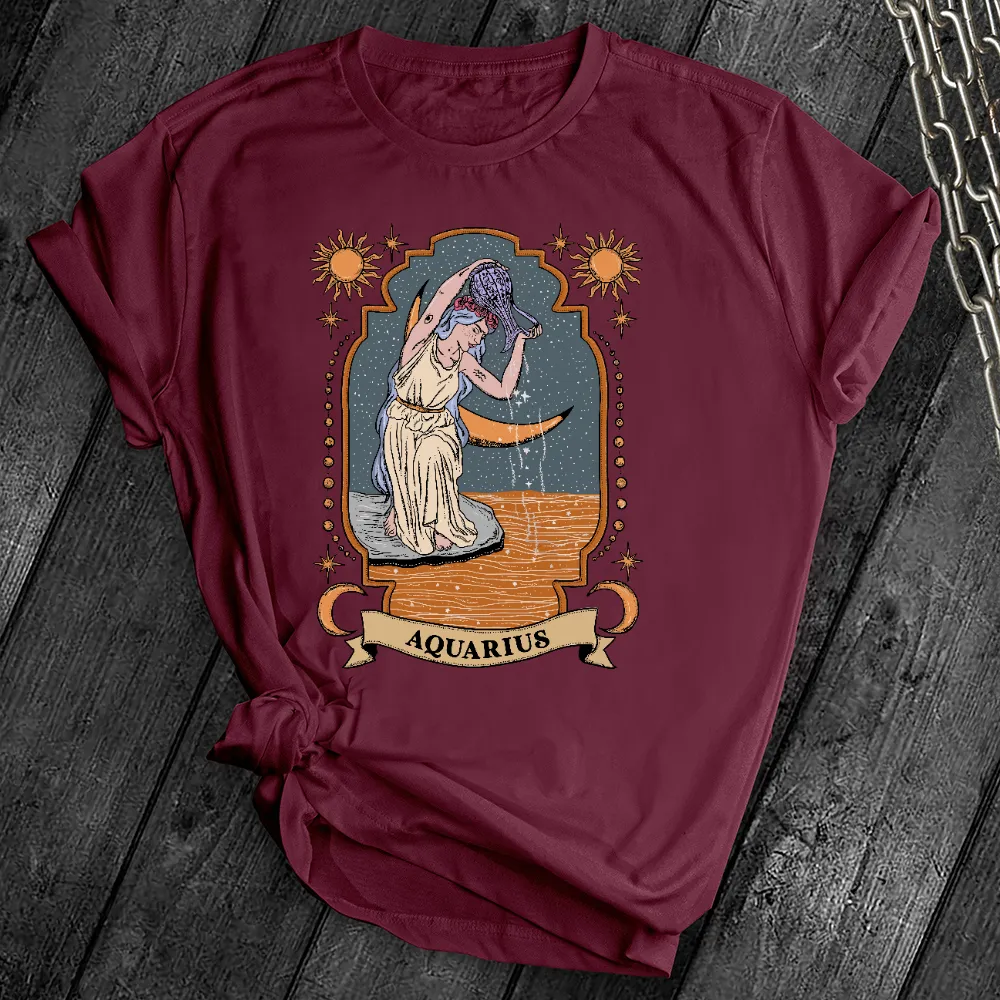 Aquarius Zodiac Tee