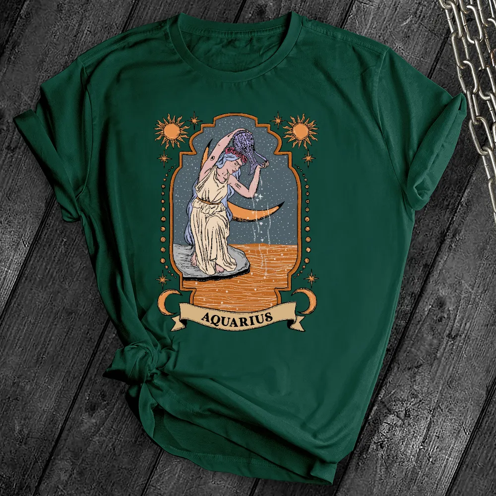 Aquarius Zodiac Tee