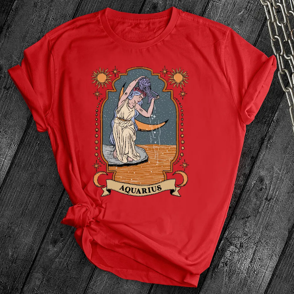 Aquarius Zodiac Tee