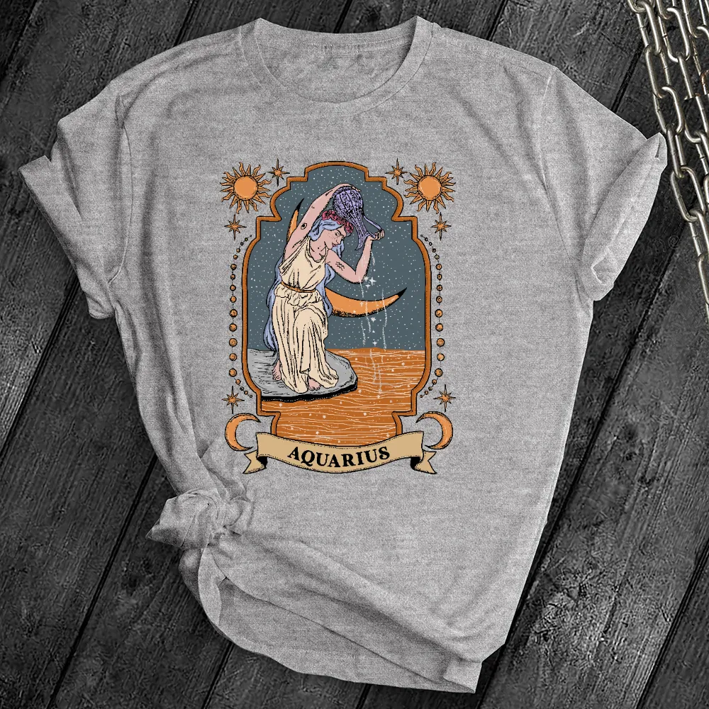 Aquarius Zodiac Tee