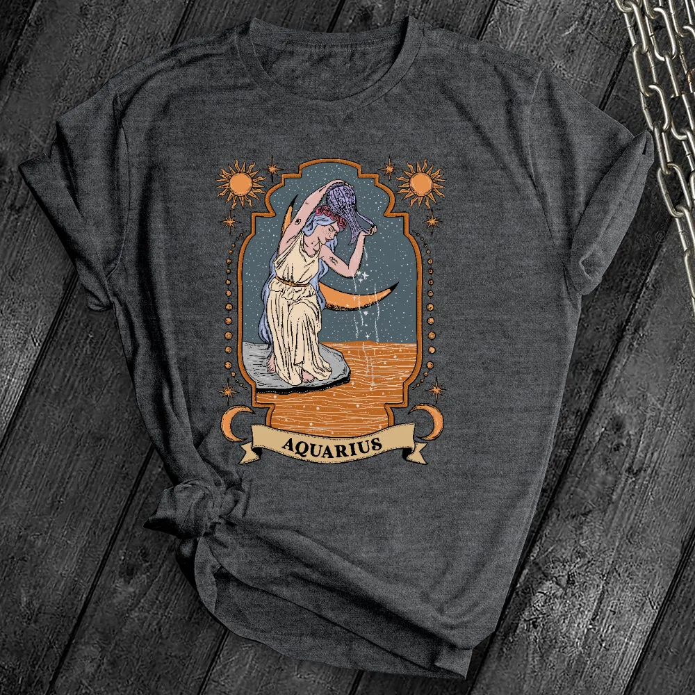 Aquarius Zodiac Tee