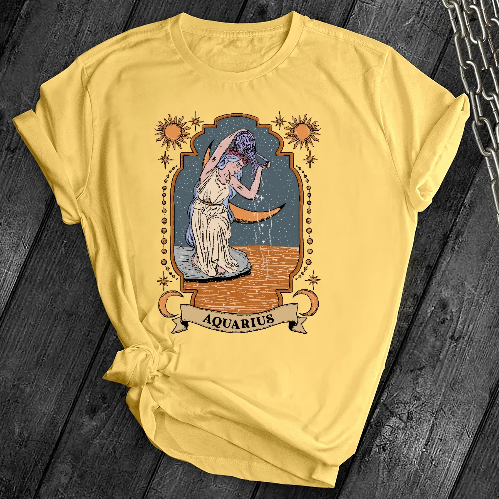 Aquarius Zodiac Tee