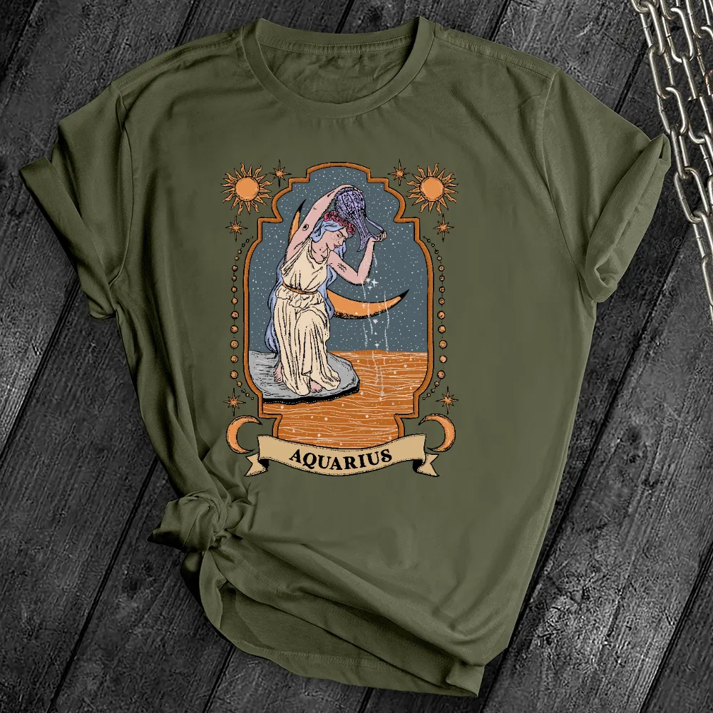 Aquarius Zodiac Tee