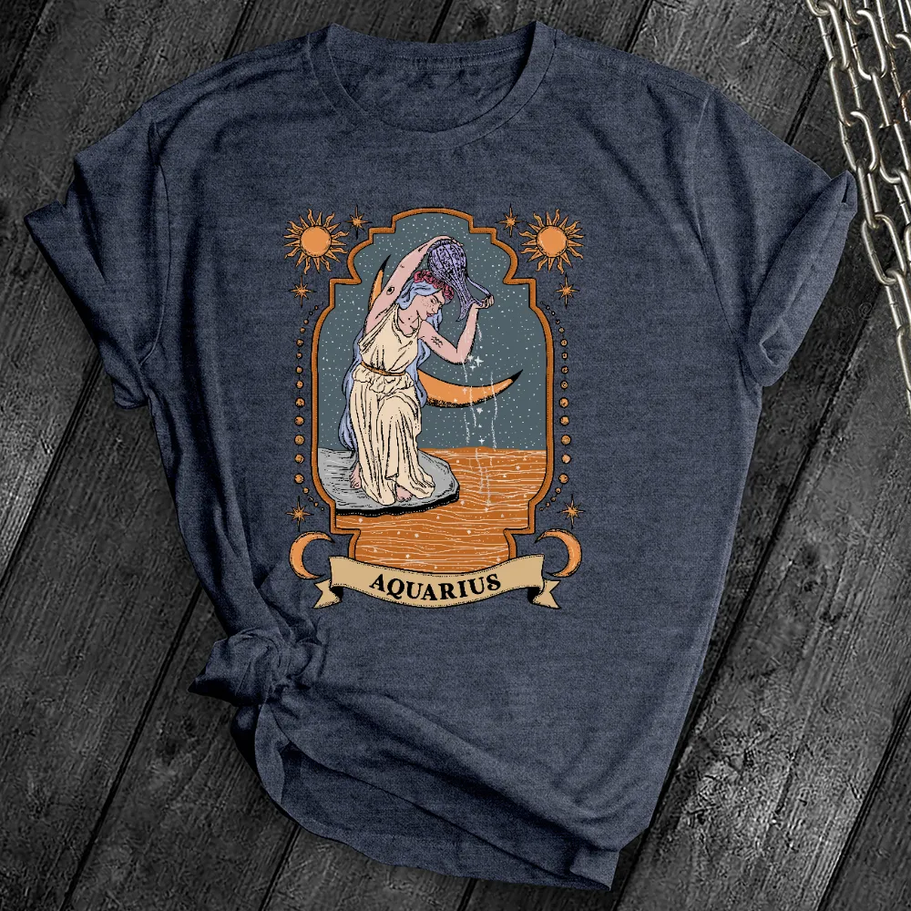 Aquarius Zodiac Tee