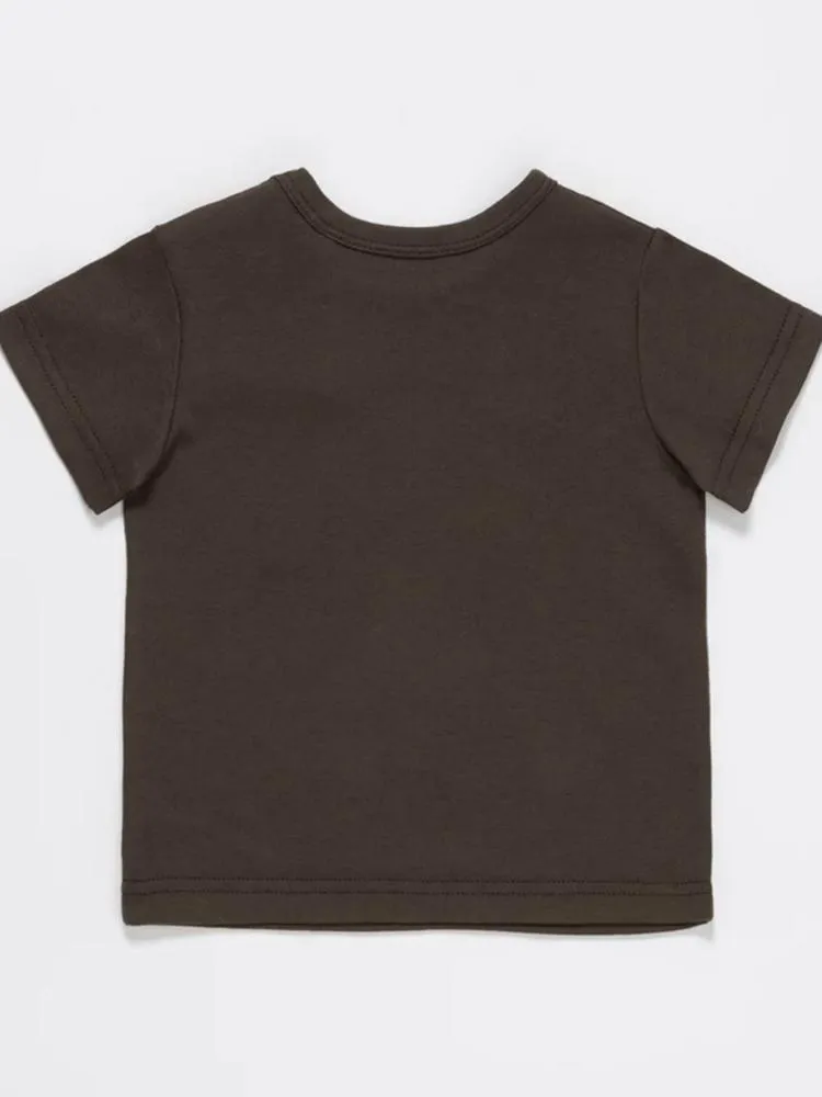 Artie - Dino Best Friend Grey Baby and Boy T Shirt