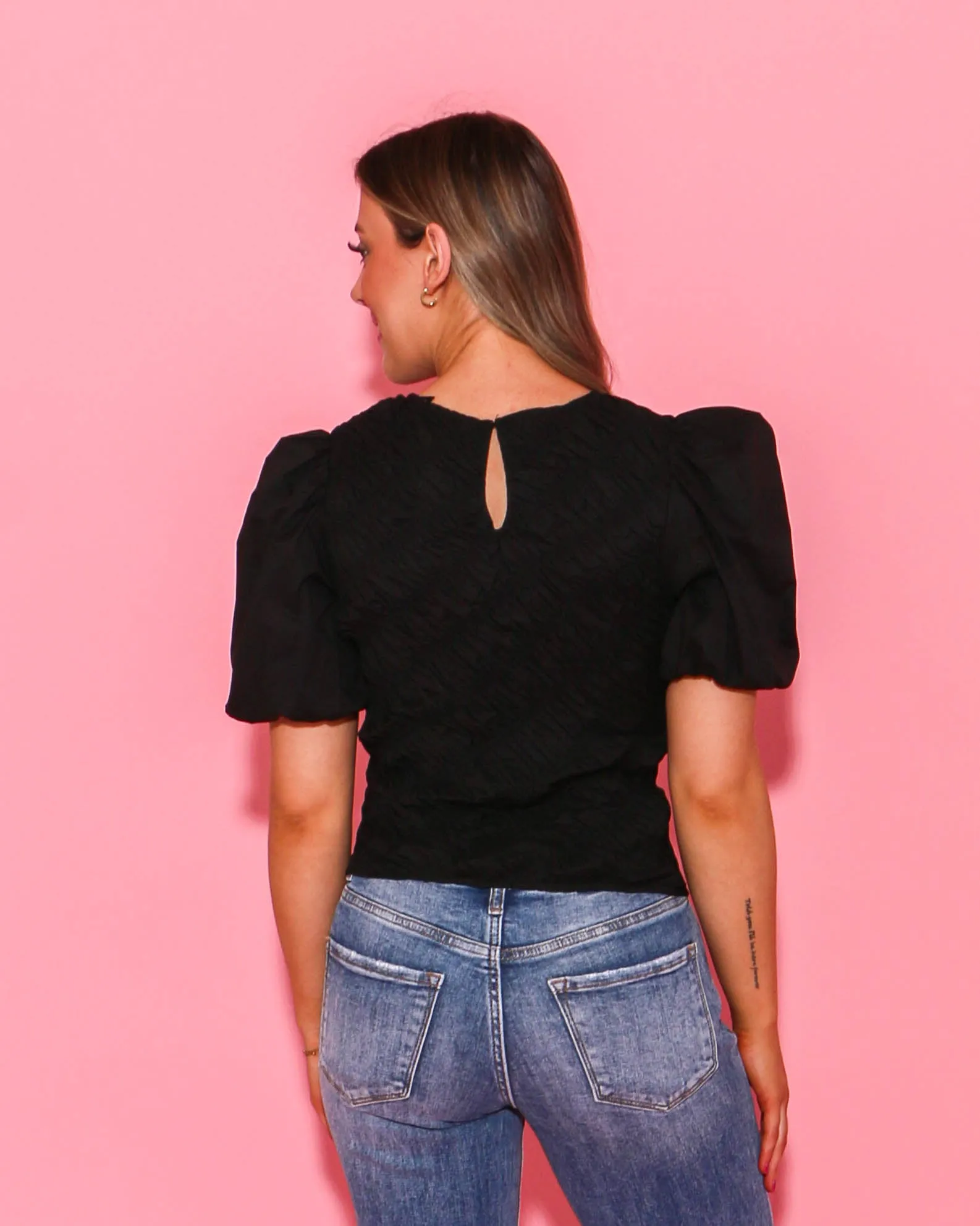 Asymmetrical Smocked Top