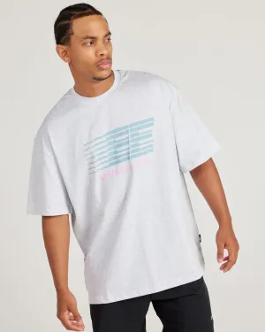 Athletics Club Tee - Grey Marle