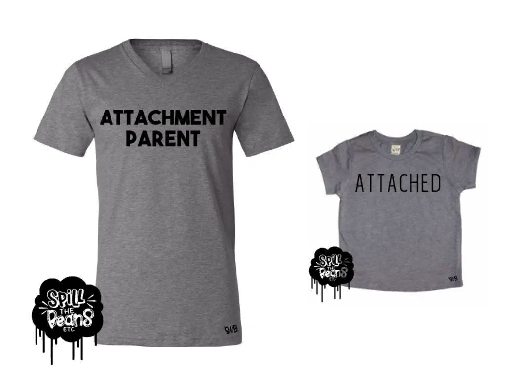 Attachment Parent   Attached Mommy and Me Matching Tee Set