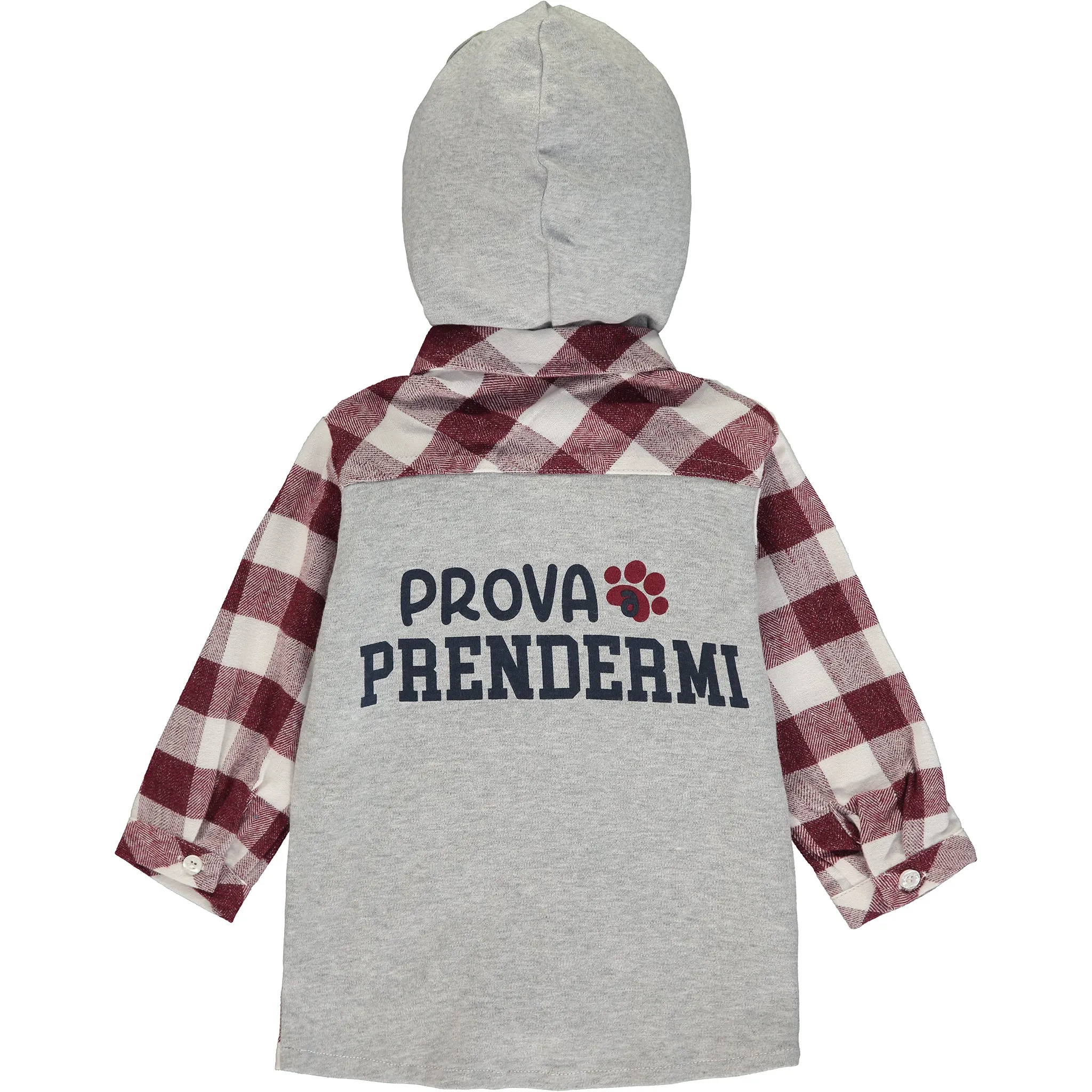 Baby Boy Cotton Zip-Up Hoodie