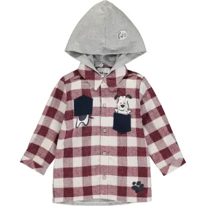 Baby Boy Cotton Zip-Up Hoodie