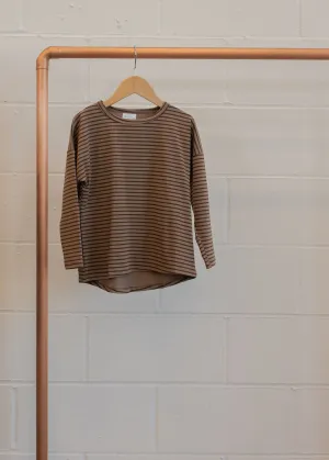 Back to Basics:  Drop Shoulder Long Sleeve
