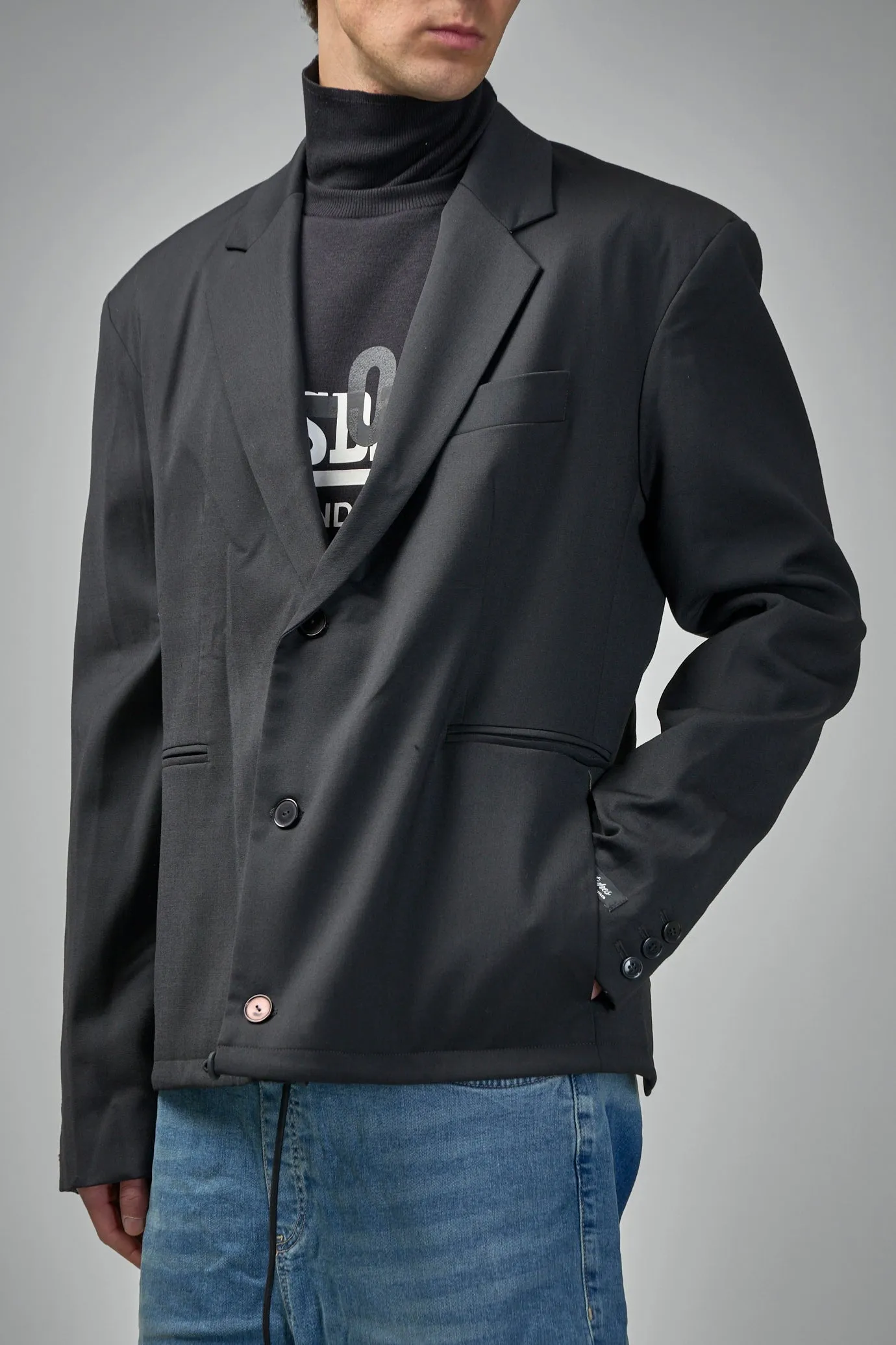 Backless Tailored Jacket