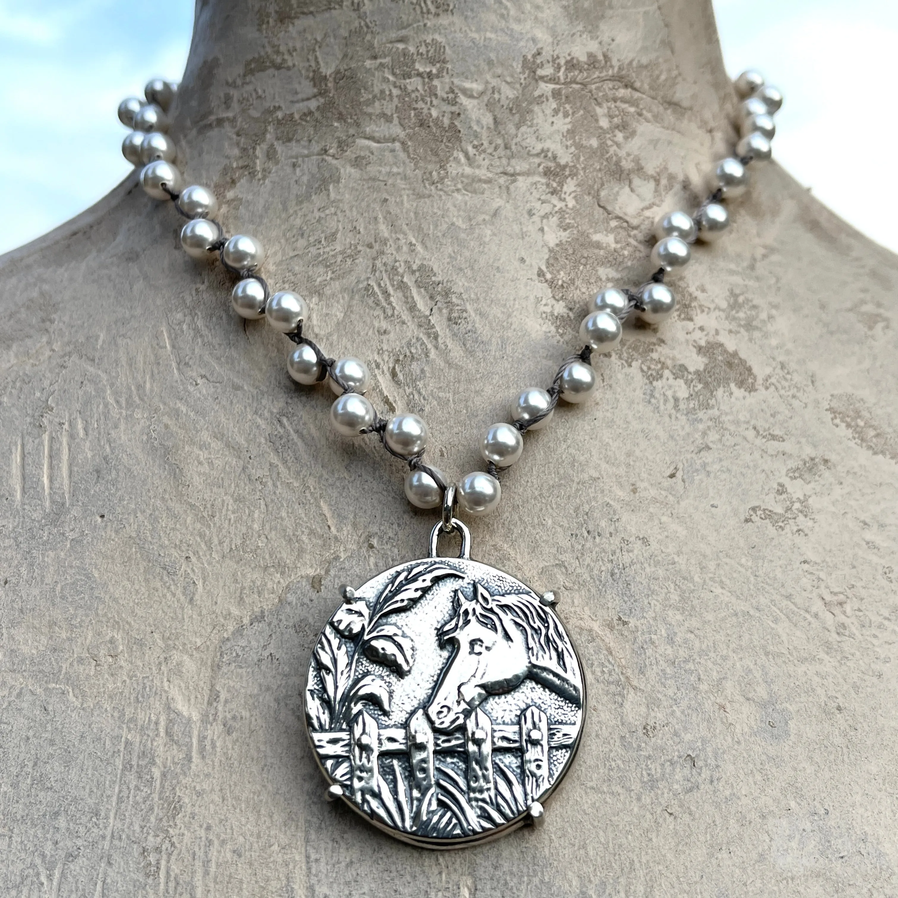 Best Friend Button Necklace