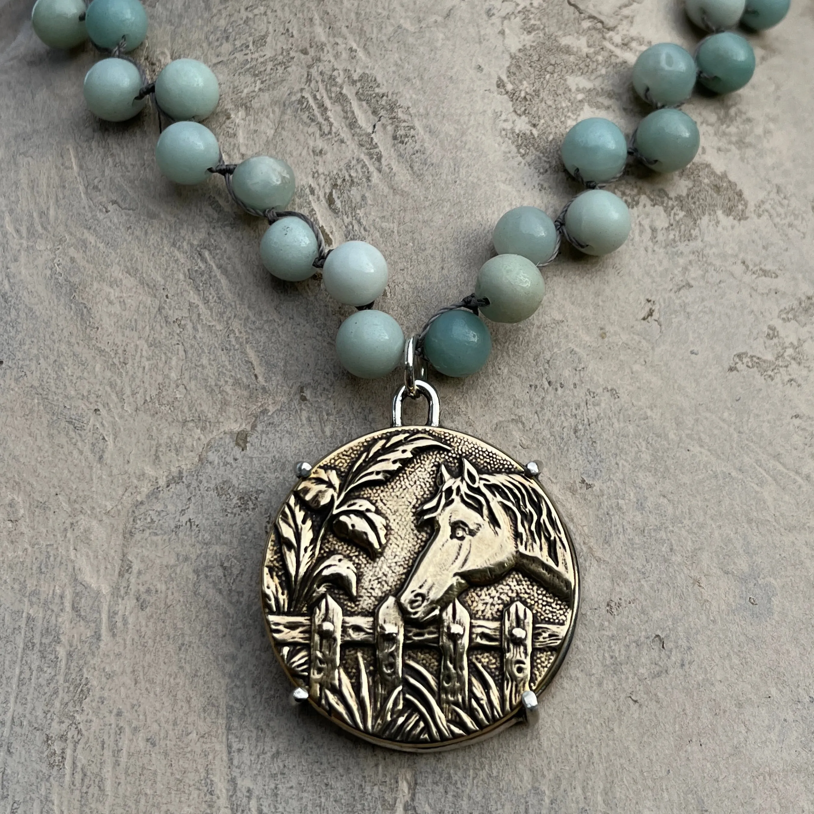 Best Friend Button Necklace