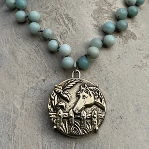 Best Friend Button Necklace