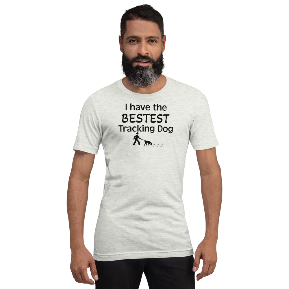 Bestest Tracking Dog T-Shirts - Light