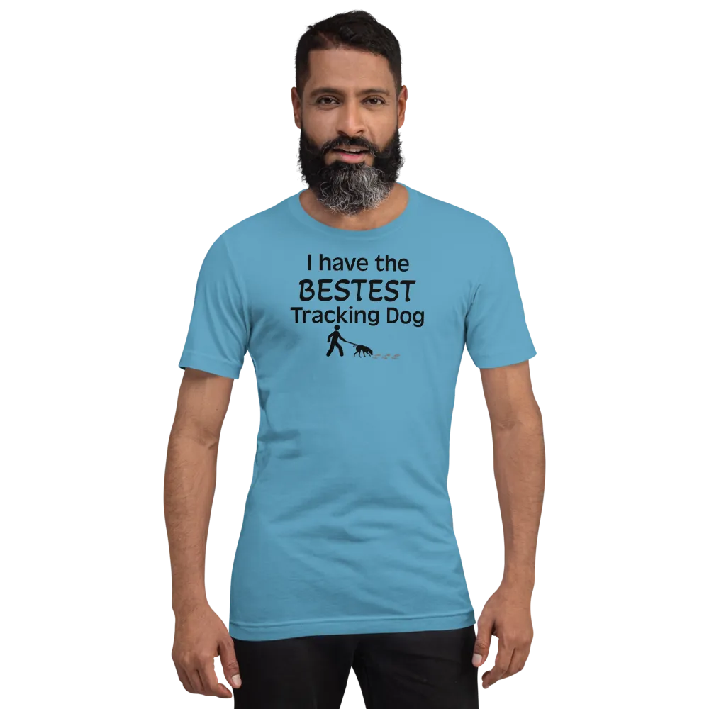 Bestest Tracking Dog T-Shirts - Light
