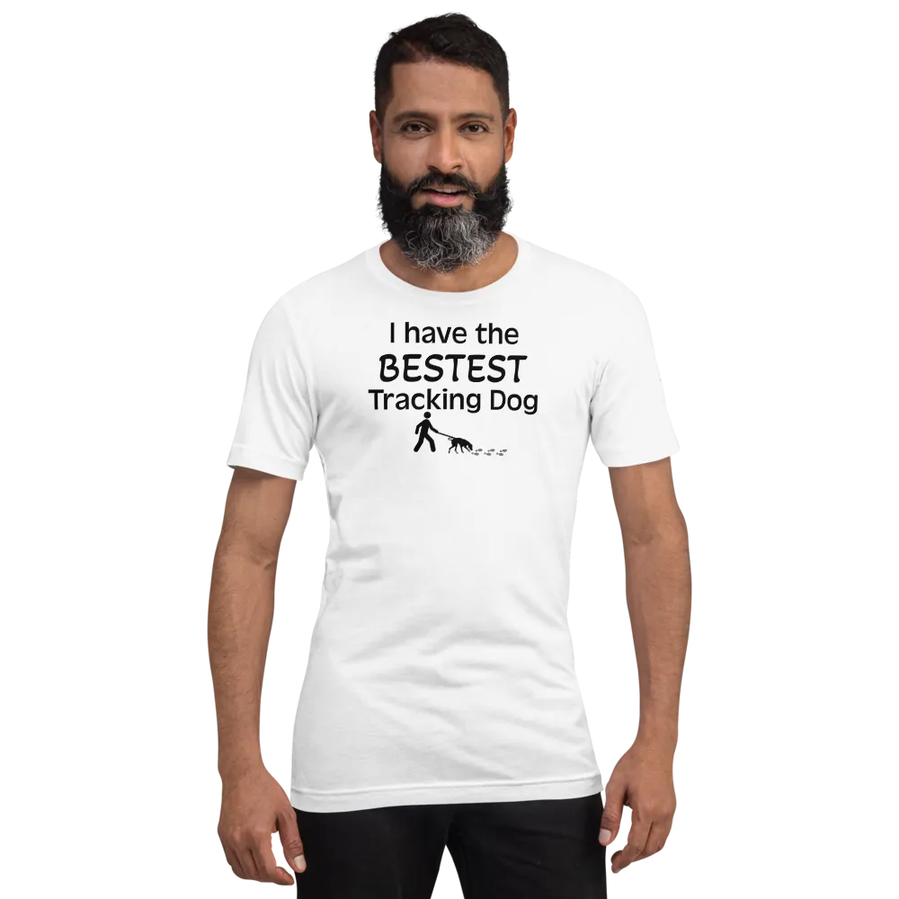 Bestest Tracking Dog T-Shirts - Light