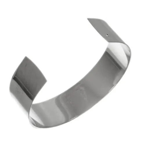 Blue Curl Mustache Cuff Bracelet
