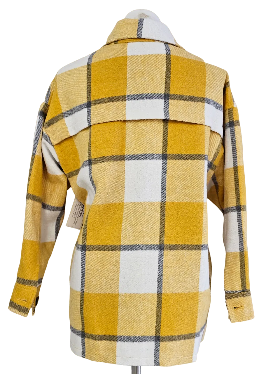 Brushed Check Shirt Jacket