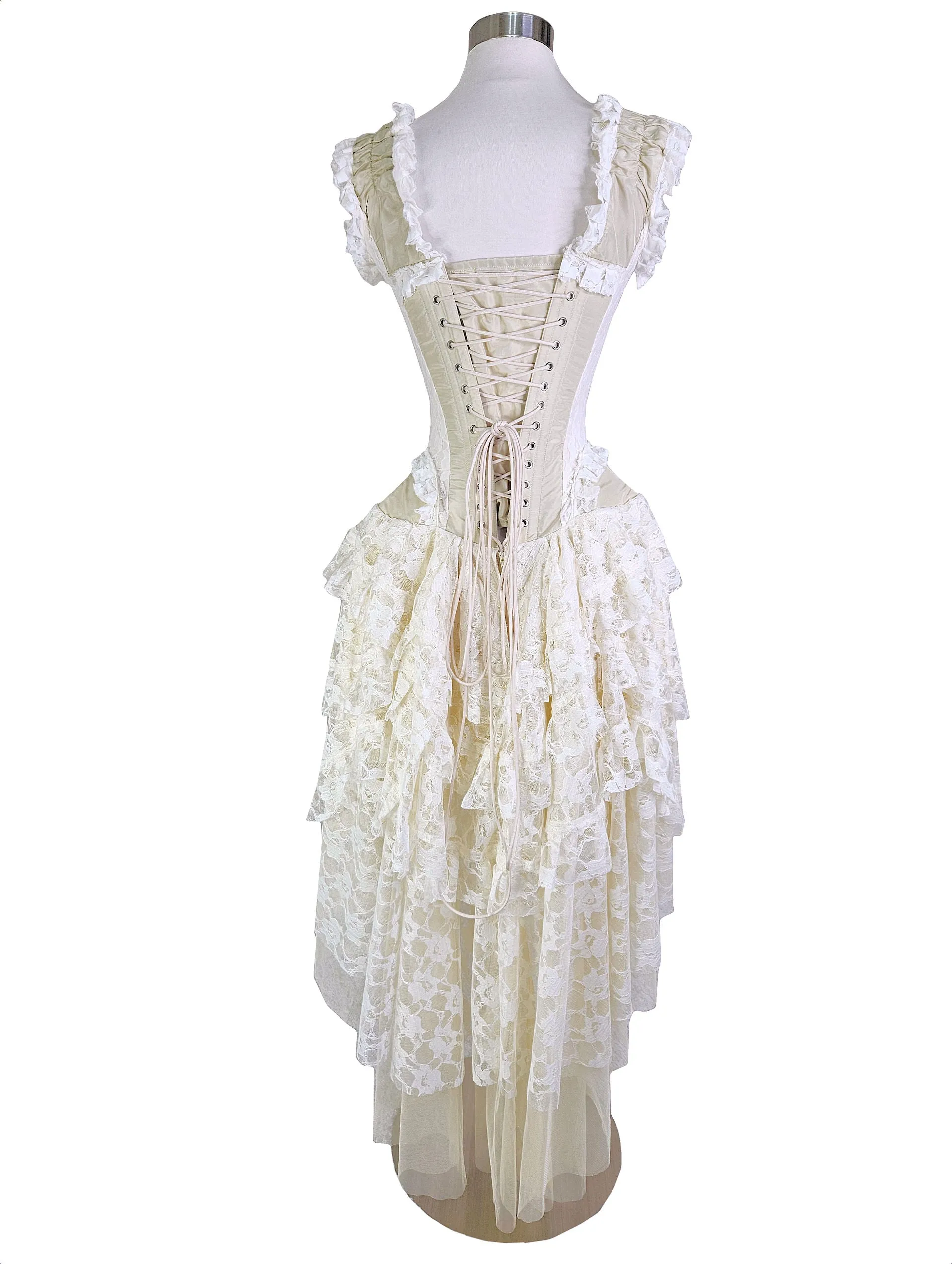 Burleska Corset Dress Ophelie Steampunk Gothic Gypsy Wedding