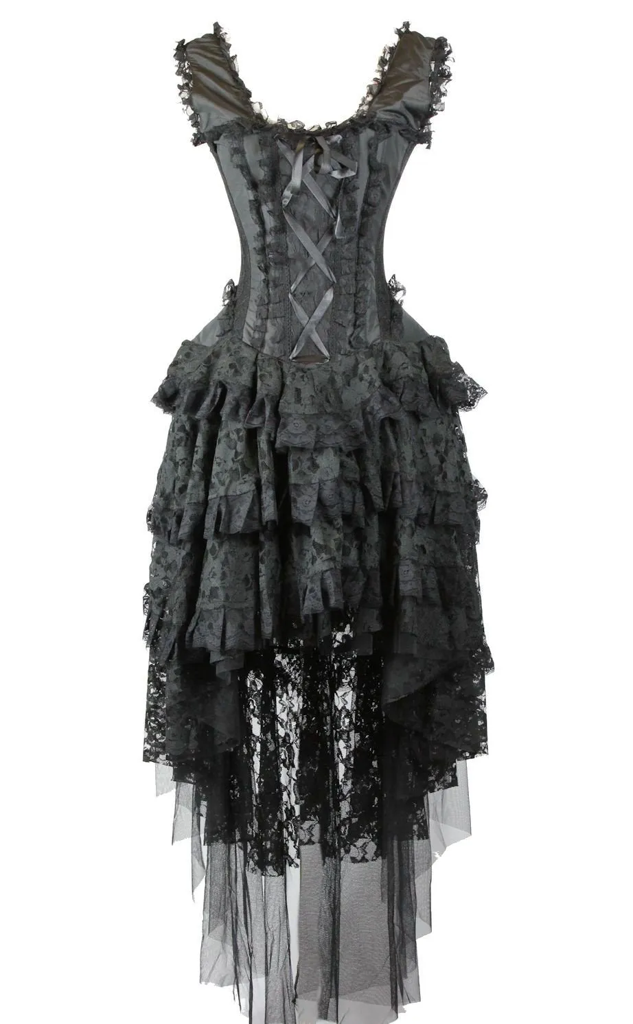 Burleska Corset Dress Ophelie Steampunk Gothic Gypsy Wedding