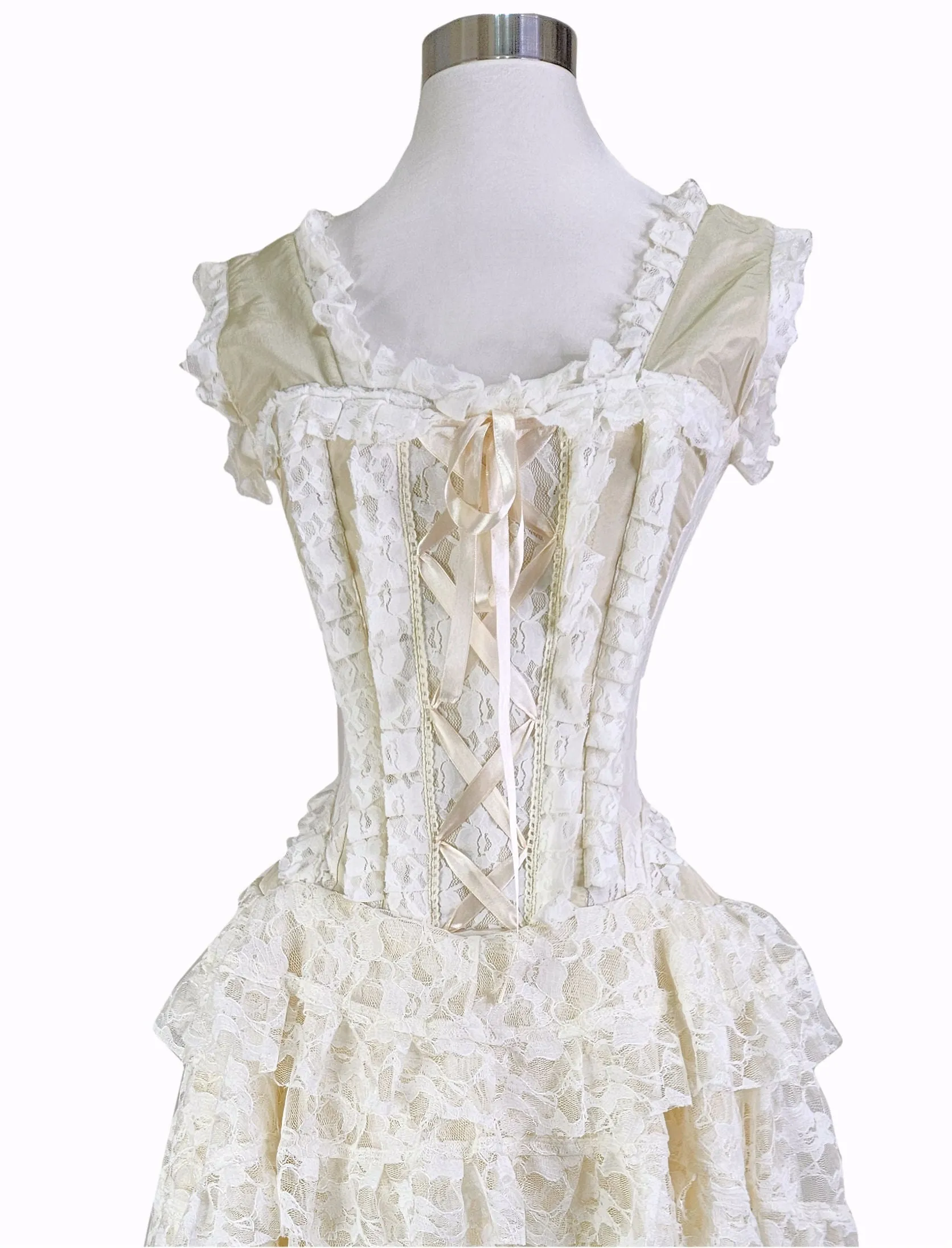 Burleska Corset Dress Ophelie Steampunk Gothic Gypsy Wedding