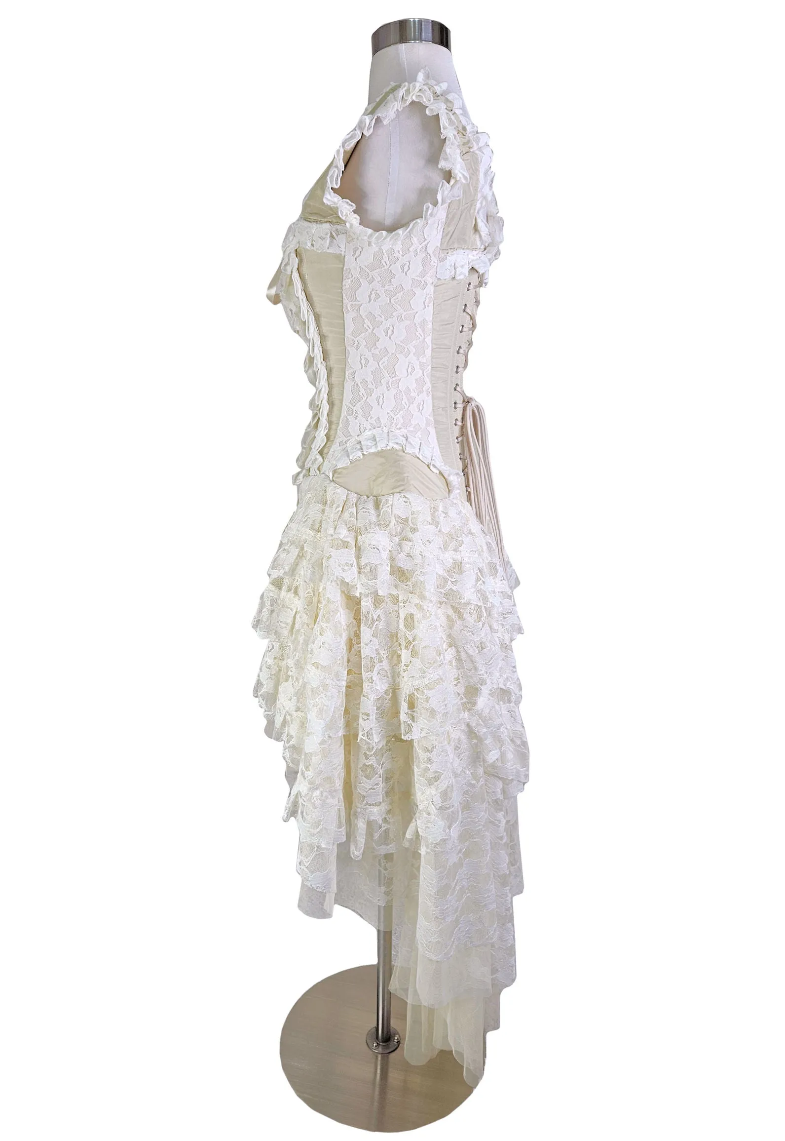 Burleska Corset Dress Ophelie Steampunk Gothic Gypsy Wedding