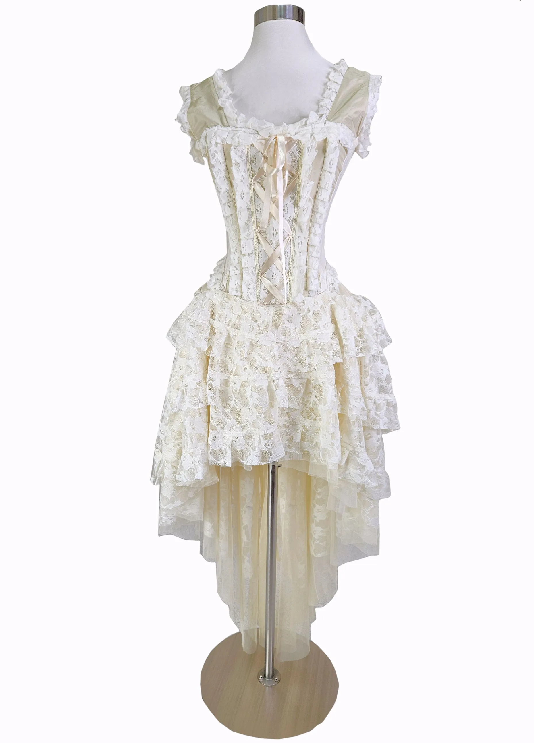 Burleska Corset Dress Ophelie Steampunk Gothic Gypsy Wedding