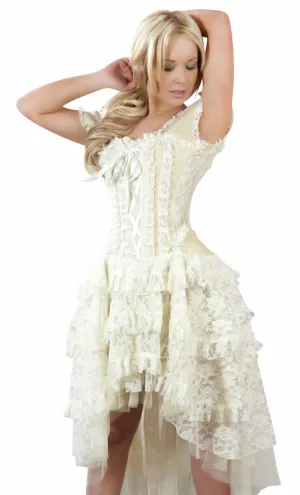 Burleska Corset Dress Ophelie Steampunk Gothic Gypsy Wedding