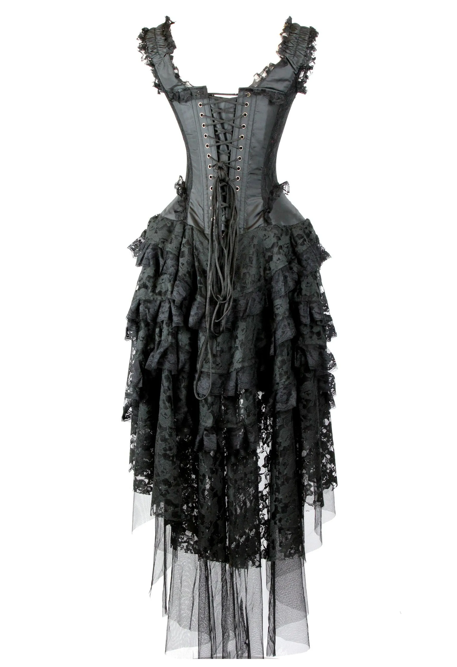 Burleska Corset Dress Ophelie Steampunk Gothic Gypsy Wedding