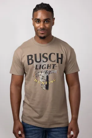 Busch Camo Duck T-Shirt for Men in Brown | 17594-803B-BROWN