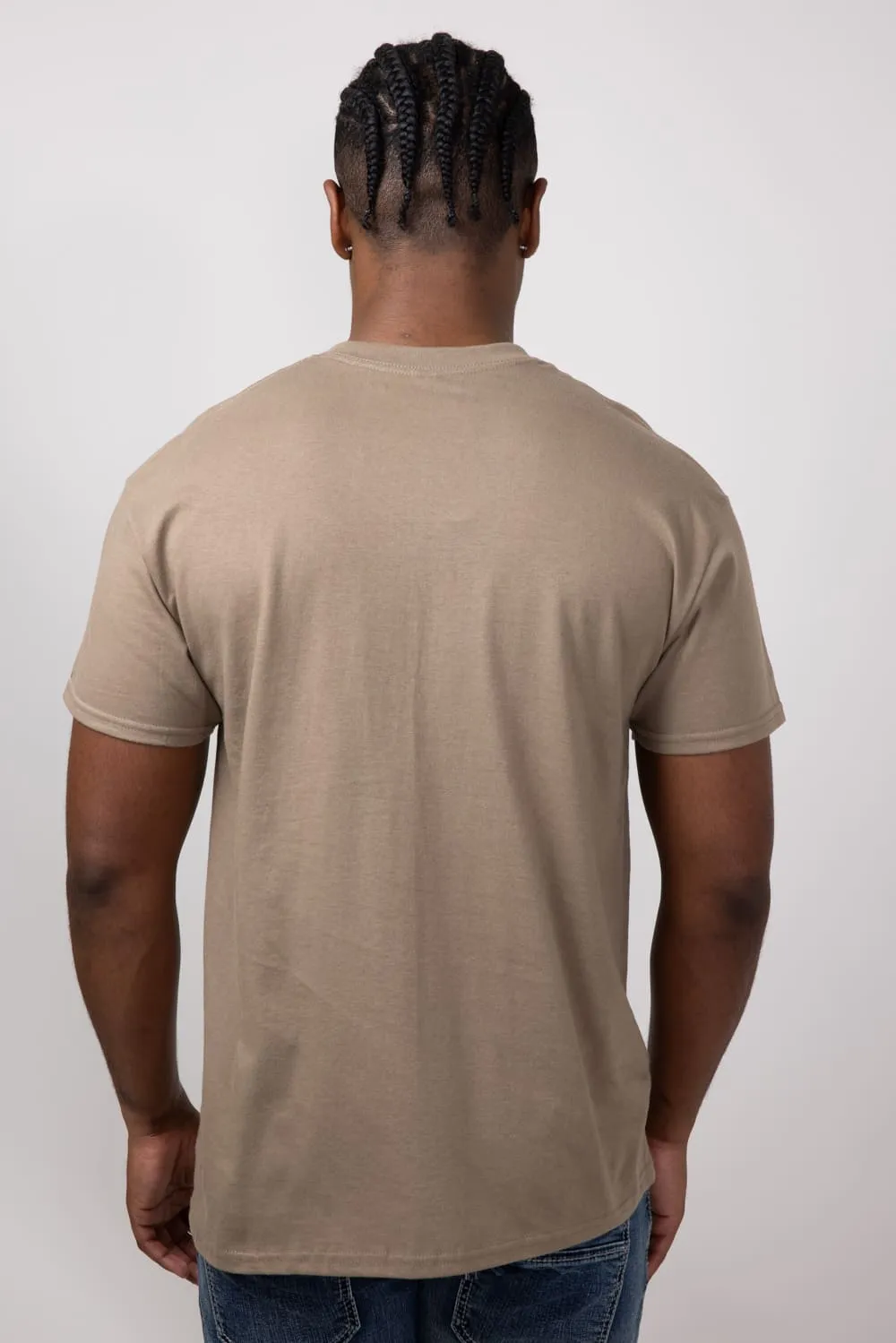 Busch Camo Duck T-Shirt for Men in Brown | 17594-803B-BROWN