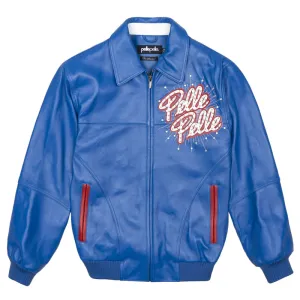Buy New Arrival Pelle Pelle Blue Soda Club Jacket | World Famous Rfx Leather