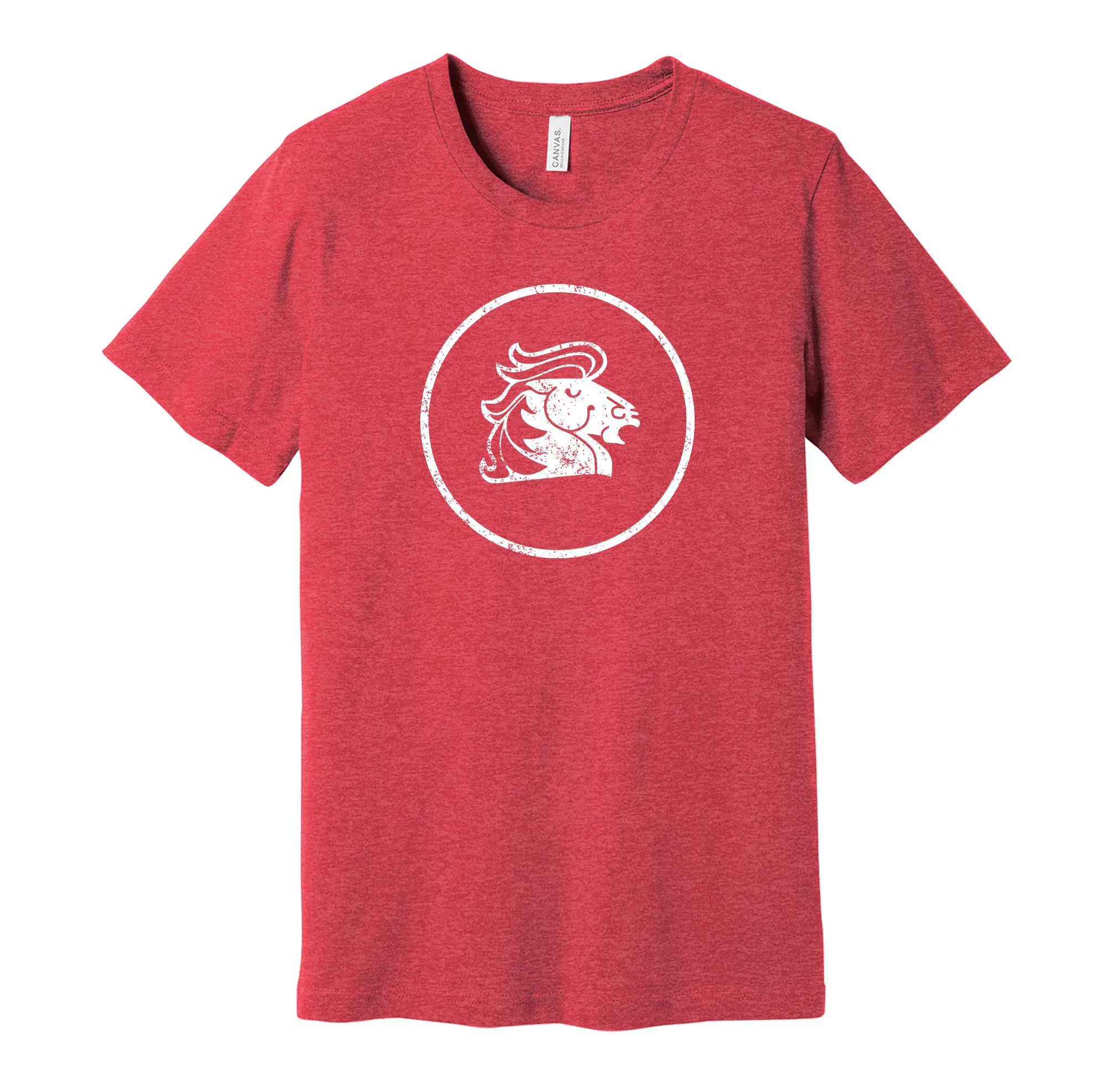 Calgary Broncos Distressed Logo - Defunct Canadian Sports Team Shirt - Celebrate Calgary Hockey Heritage and History - Hyper Than Hype Shirts